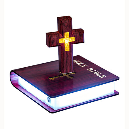Magnetic Levitation Cross Lamp