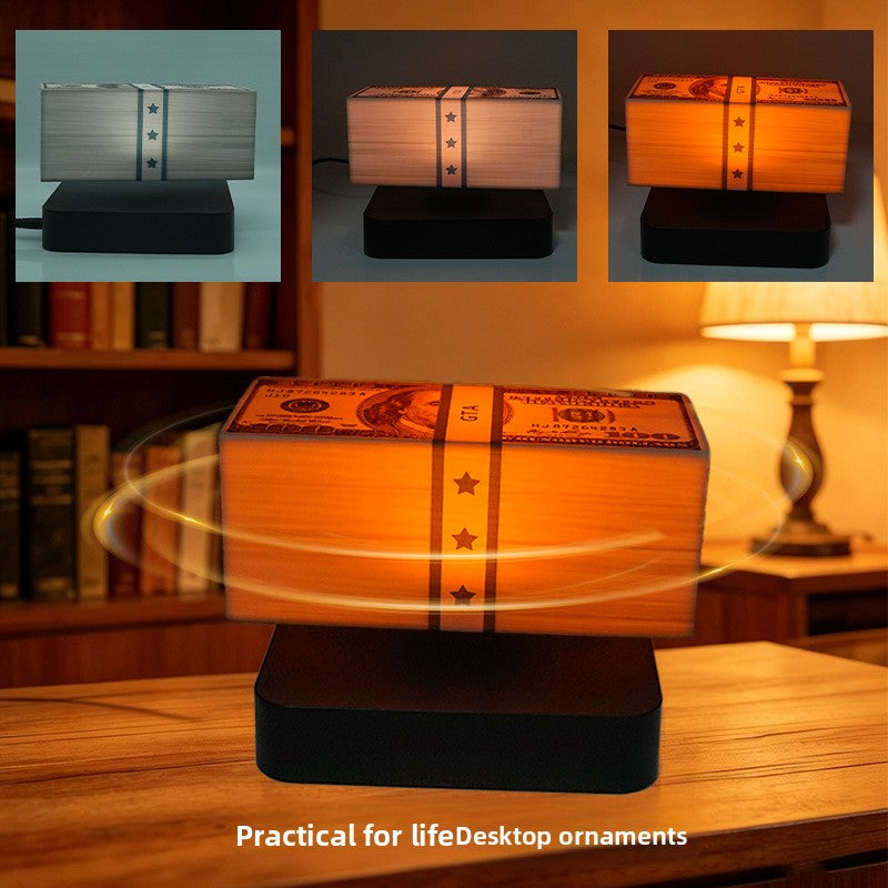 Magnetic Levitation Dollar LED Lamp