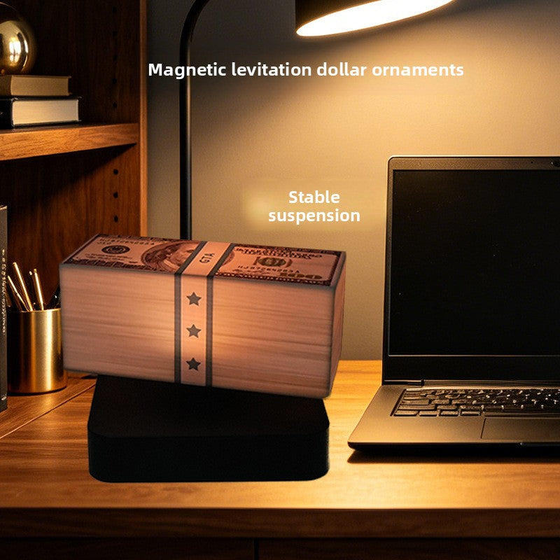Magnetic Levitation Dollar LED Lamp