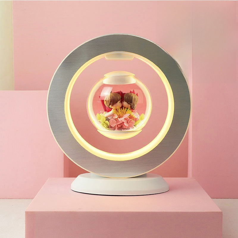 Magnetic levitation everlasting floor lamp