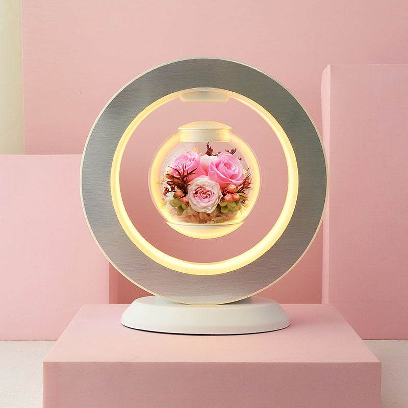 Magnetic levitation everlasting floor lamp