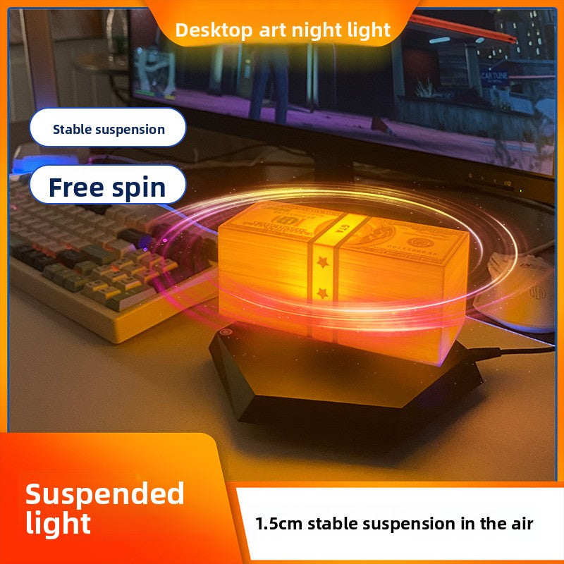 Magnetic Levitation GTA USD Night Light Ornament