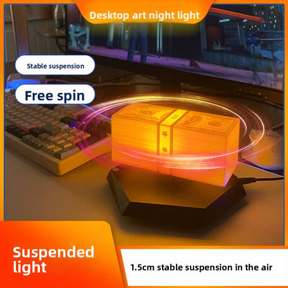 Magnetic Levitation GTA USD Night Light Ornament