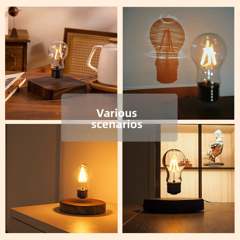 Magnetic Levitation LED Bulb with Floating Effect