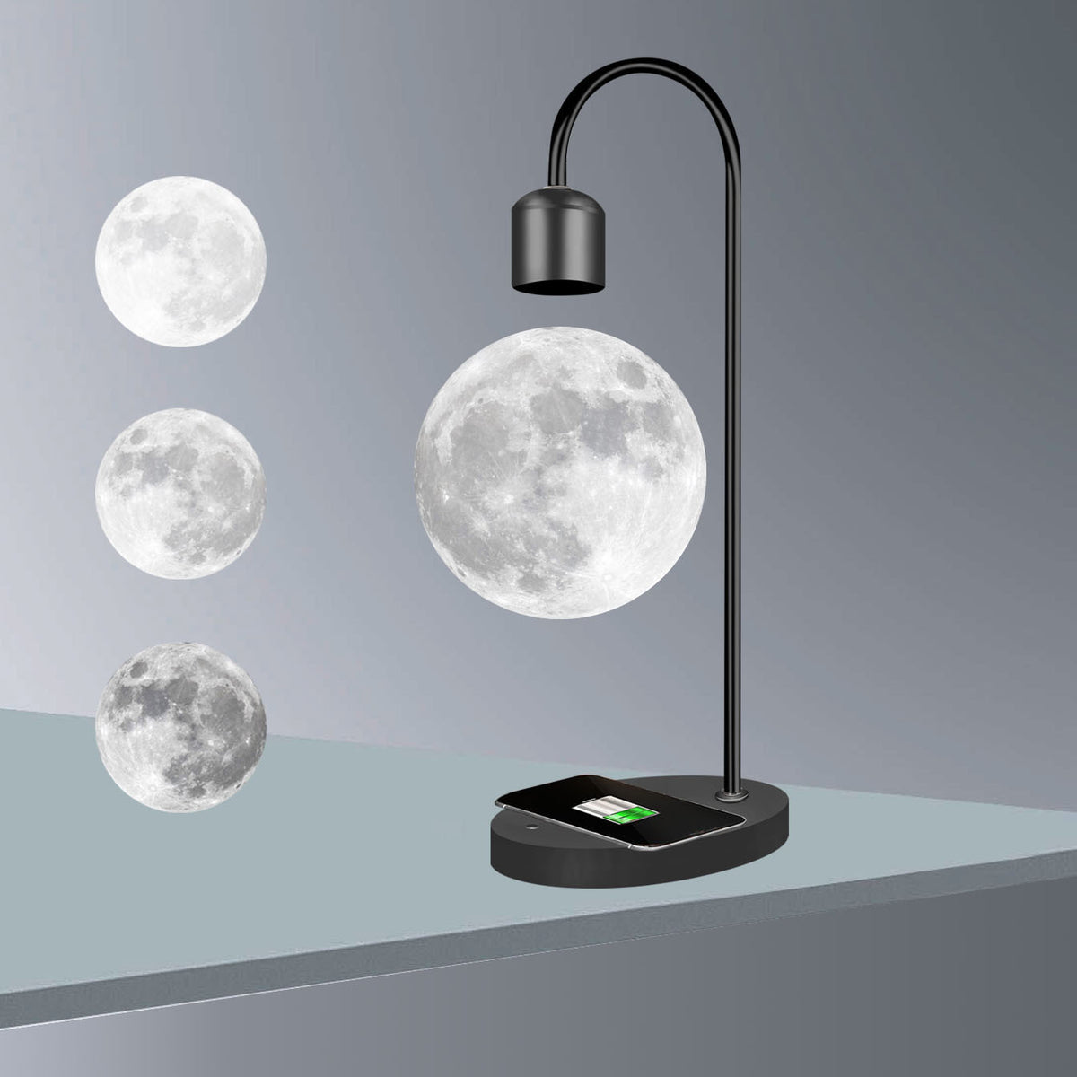 Magnetic Levitation Moon Lamp Night Light