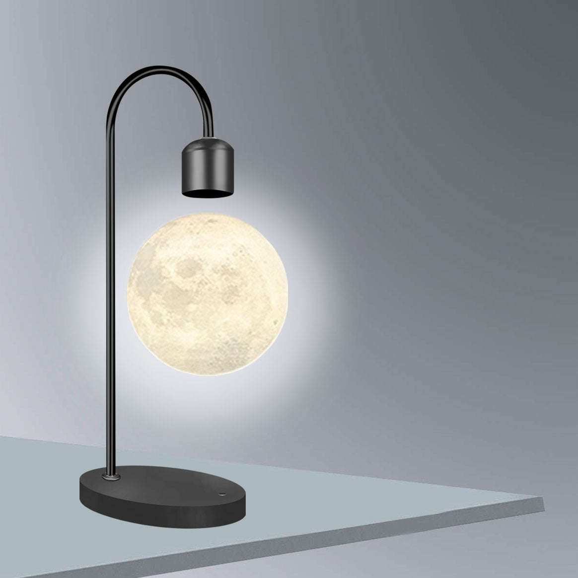 Magnetic Levitation Moon Lamp Night Light