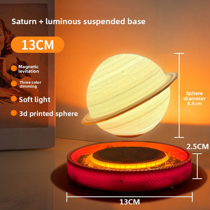 Magnetic levitation moonlight ball Saturn night light