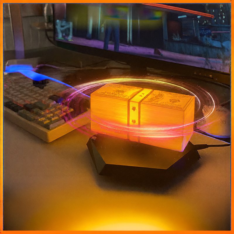 Magnetic levitation night light
