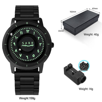 Magnetic levitation quartz watch
