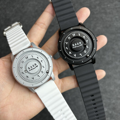 Magnetic levitation quartz watch