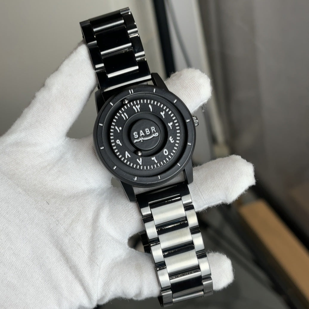 Magnetic levitation quartz watch