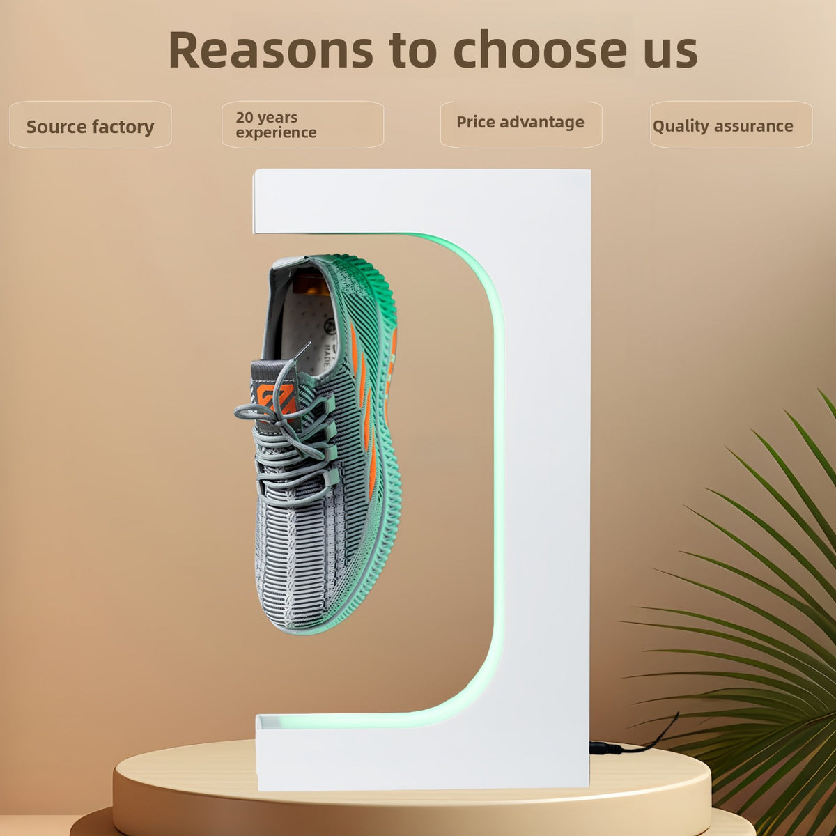Magnetic Levitation Rotating Display Stand