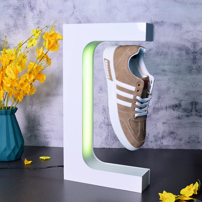 magnetic levitation sample shoes display rack