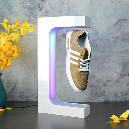 magnetic levitation sample shoes display rack