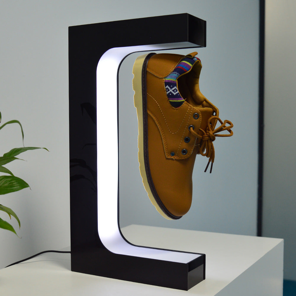 magnetic levitation sample shoes display rack