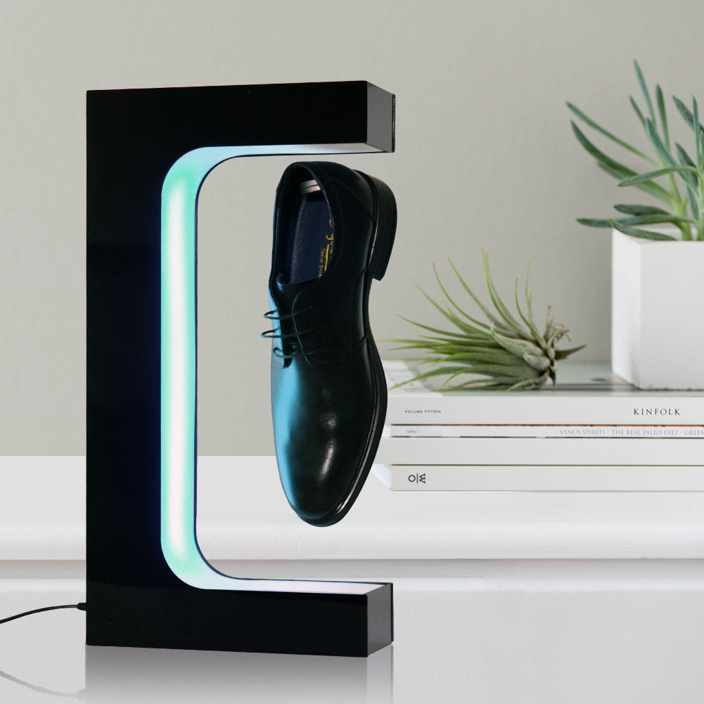 magnetic levitation sample shoes display rack
