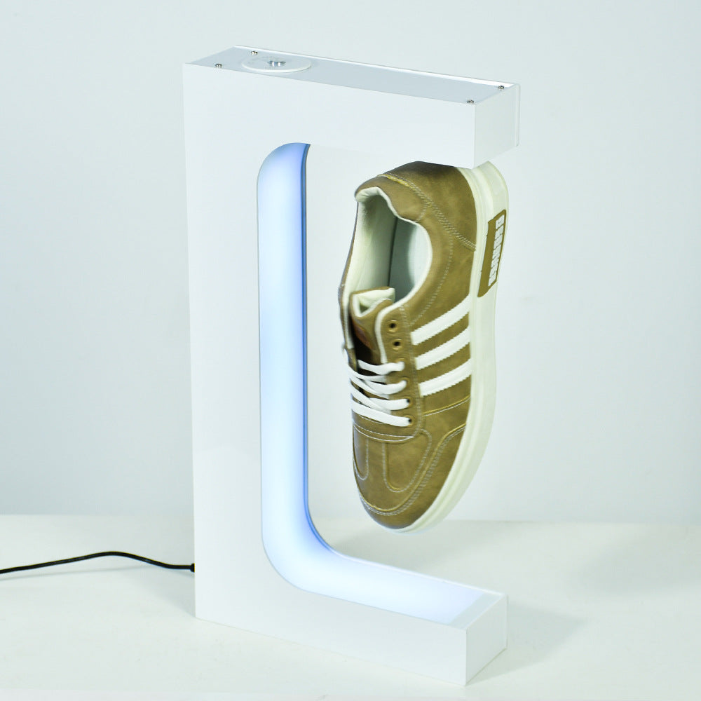 magnetic levitation sample shoes display rack
