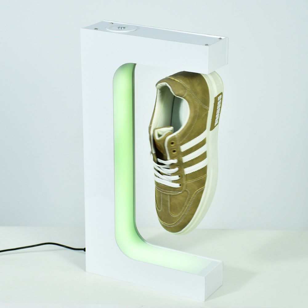 magnetic levitation sample shoes display rack