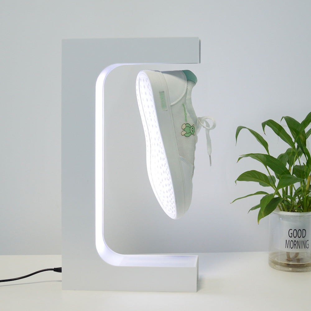 magnetic levitation sample shoes display rack