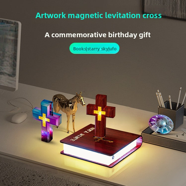 Magnetic Levitation Starry Sky Desk Lamp