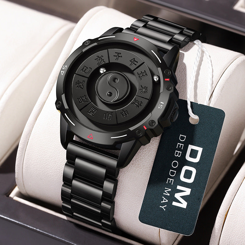 Magnetic Levitation Watch with Quartz Movement