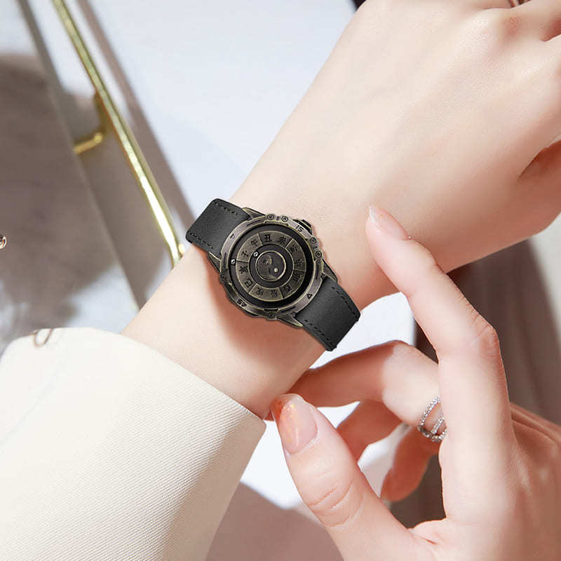 Magnetic Levitation Watch with Quartz Movement