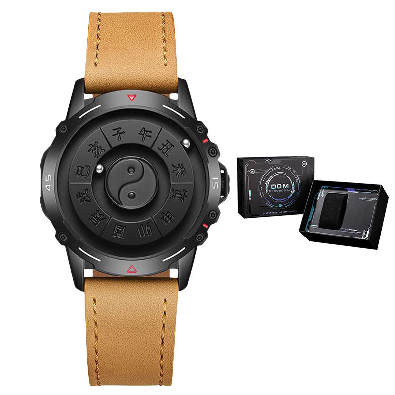 Magnetic Levitation Watch with Quartz Movement