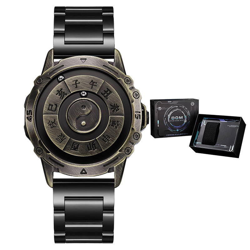 Magnetic Levitation Watch with Quartz Movement