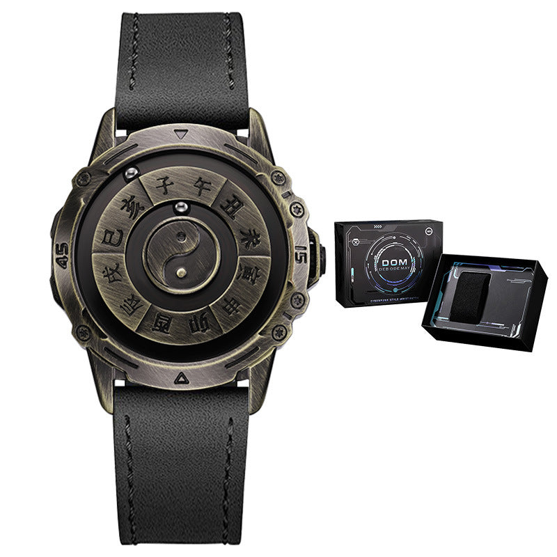 Magnetic Levitation Watch with Quartz Movement