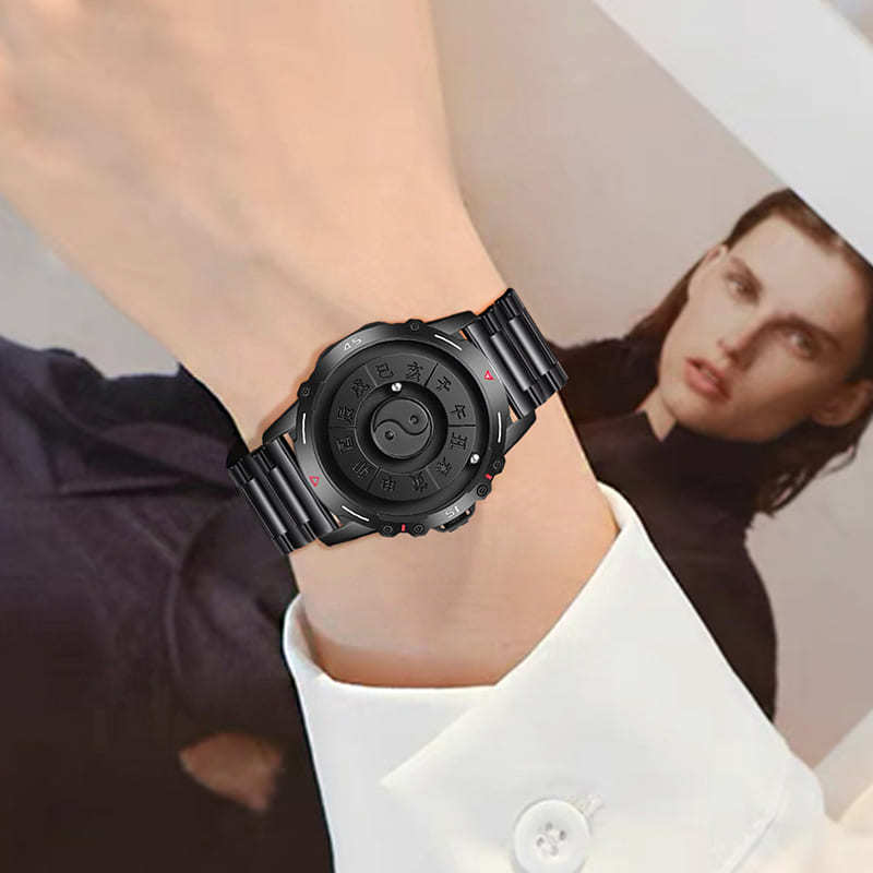 Magnetic Levitation Watch with Quartz Movement