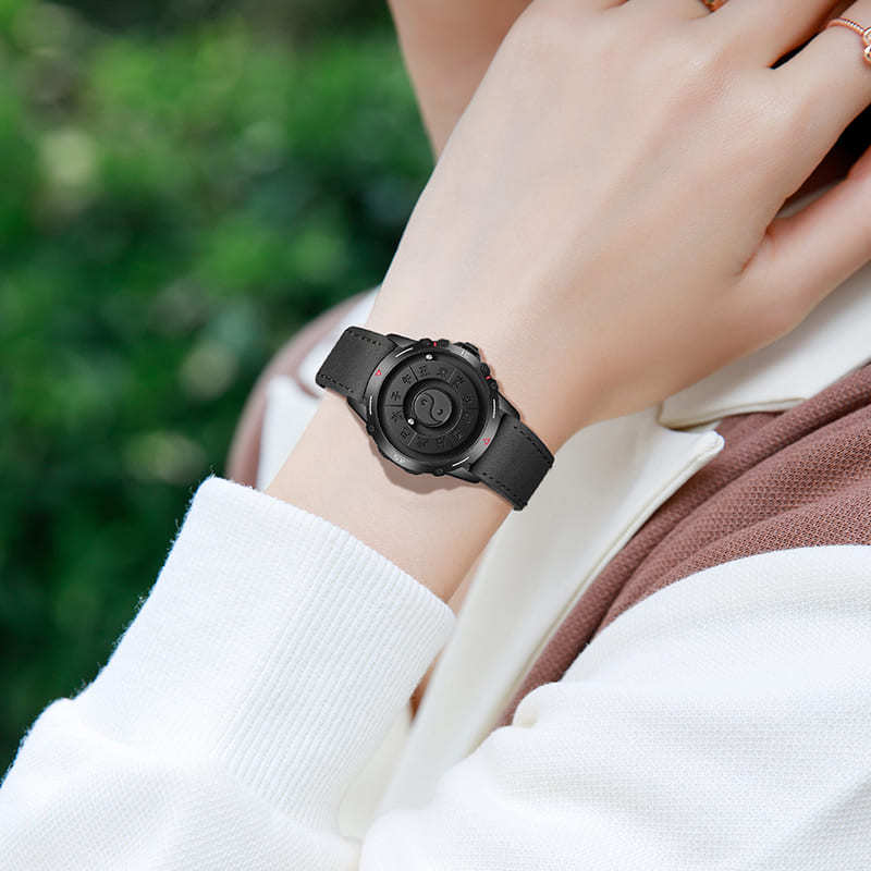 Magnetic Levitation Watch with Quartz Movement