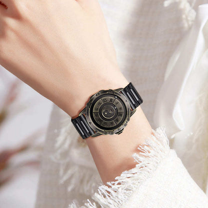 Magnetic Levitation Watch with Quartz Movement