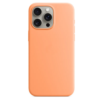 Magnetic Liquid Silicone Phone Case for iPhone 15 Series
