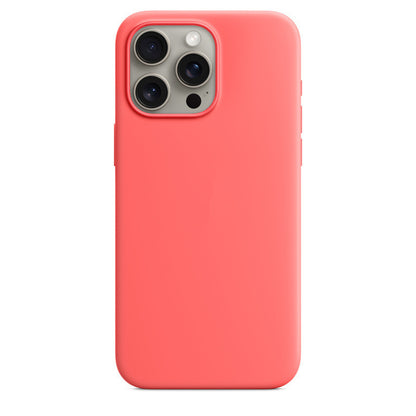 Magnetic Liquid Silicone Phone Case for iPhone 15 Series