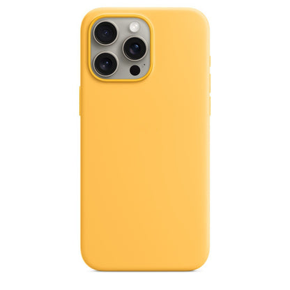 Magnetic Liquid Silicone Phone Case for iPhone 15 Series