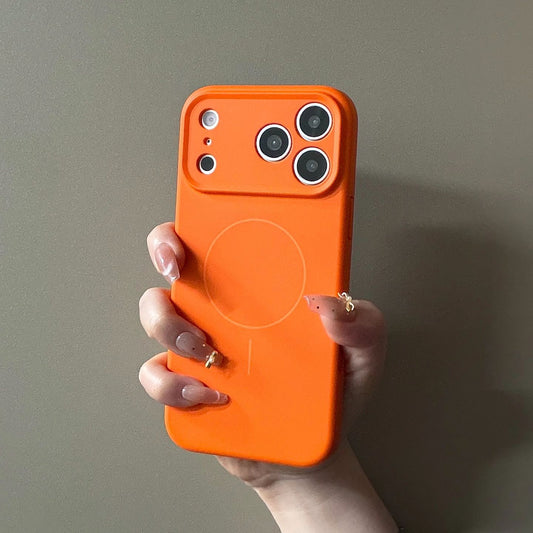 Magnetic Liquid Thin Phone Case for iPhone
