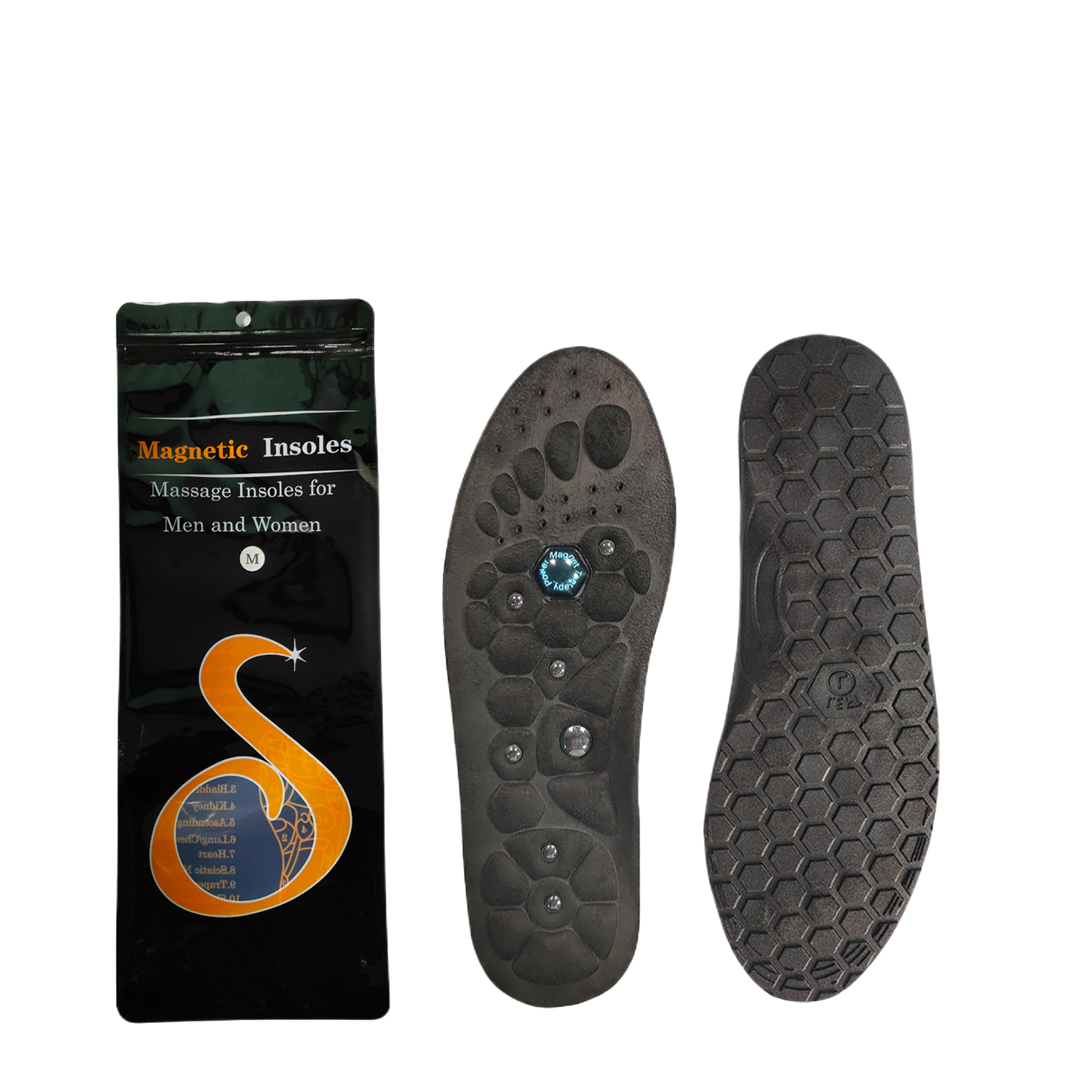 Magnetic Massage Insoles for Foot Health