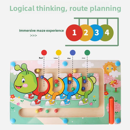 Magnetic Maze Wooden Toy