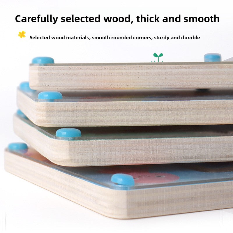 Magnetic Maze Wooden Toy