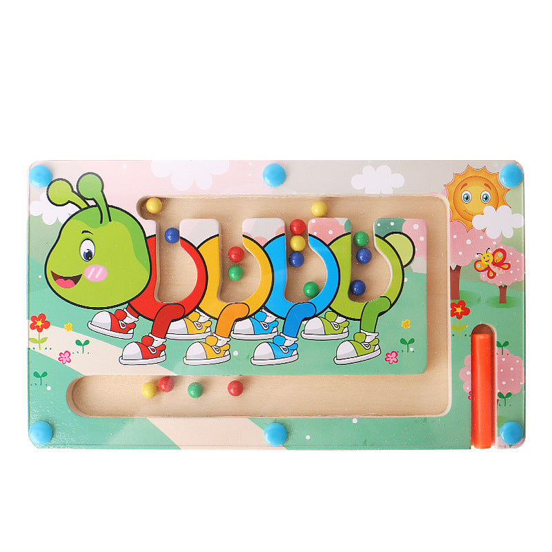 Magnetic Maze Wooden Toy