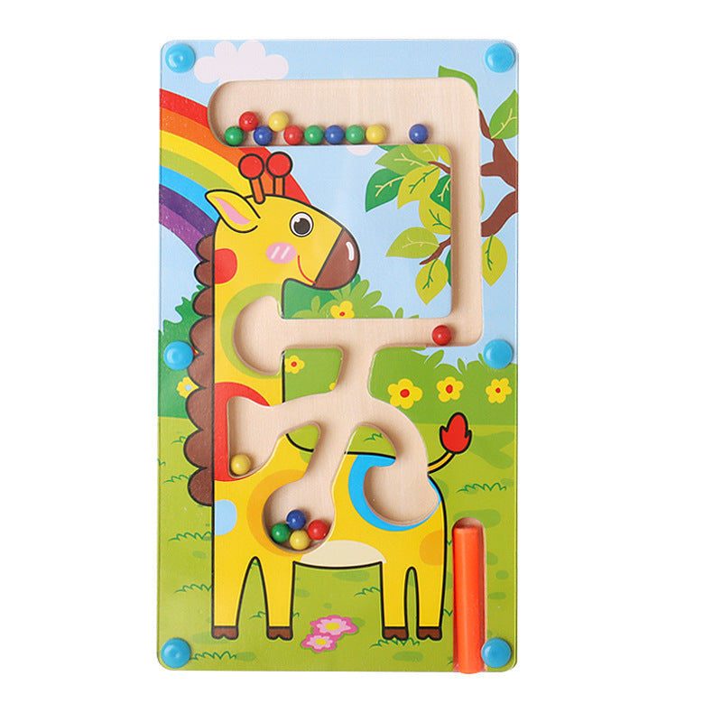 Magnetic Maze Wooden Toy