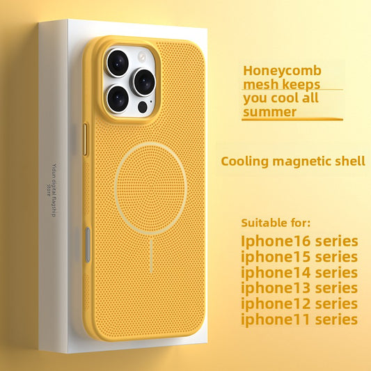 Magnetic Mesh Cooling Phone Case for iPhone