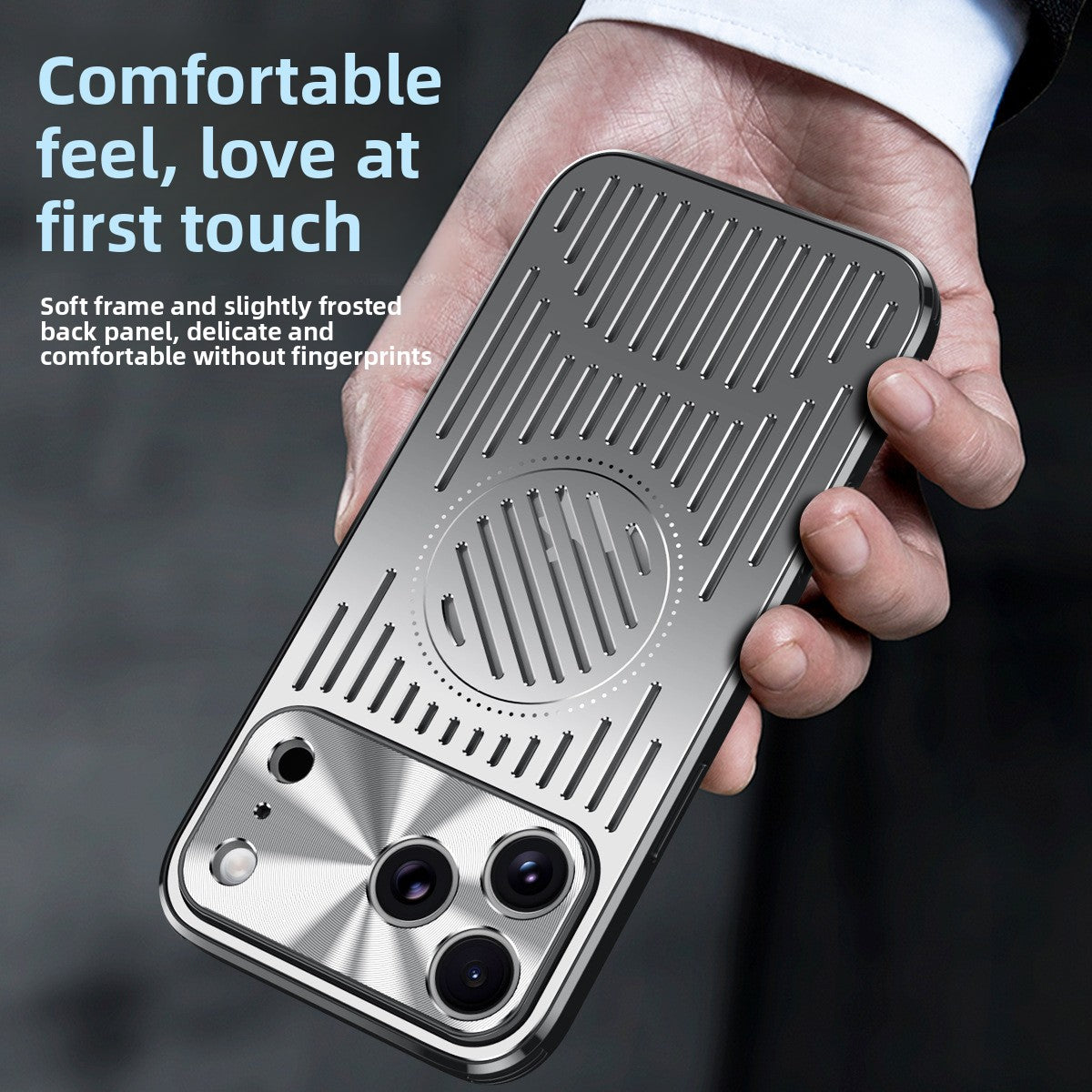 Magnetic Metal Cooling Case for iPhone Series