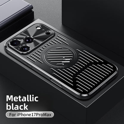 Magnetic Metal Cooling Case for iPhone Series