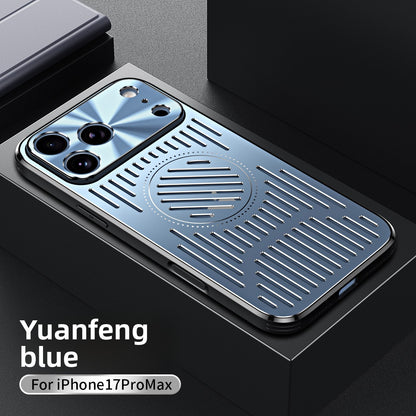 Magnetic Metal Cooling Case for iPhone Series