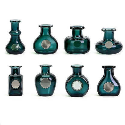 Magnetic Mini Glass Vase Refrigerator Magnets