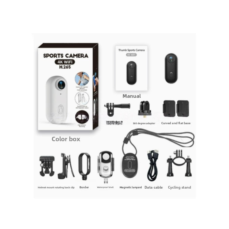 Magnetic Mount 4K Action Camera