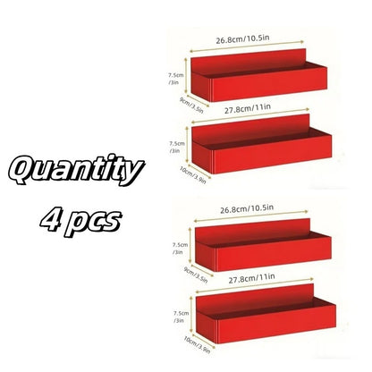 Magnetic No-Drill Refrigerator Shelf