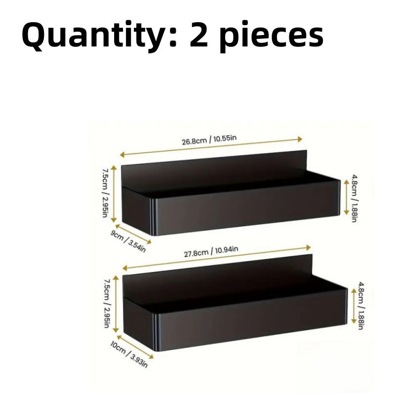 Magnetic No-Drill Refrigerator Shelf