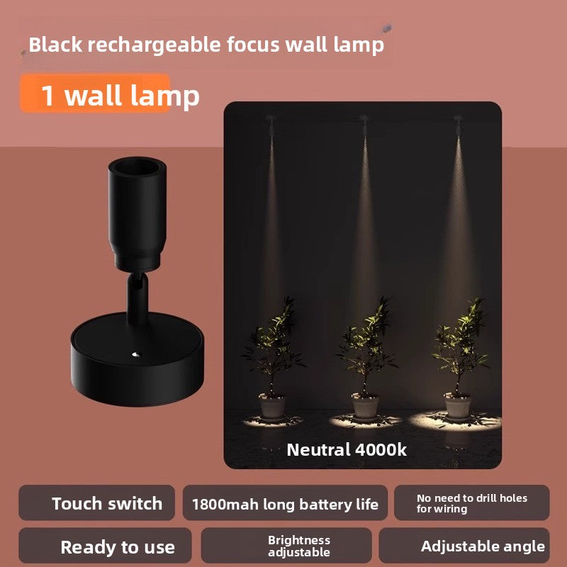 Magnetic No-Drill Spotlight